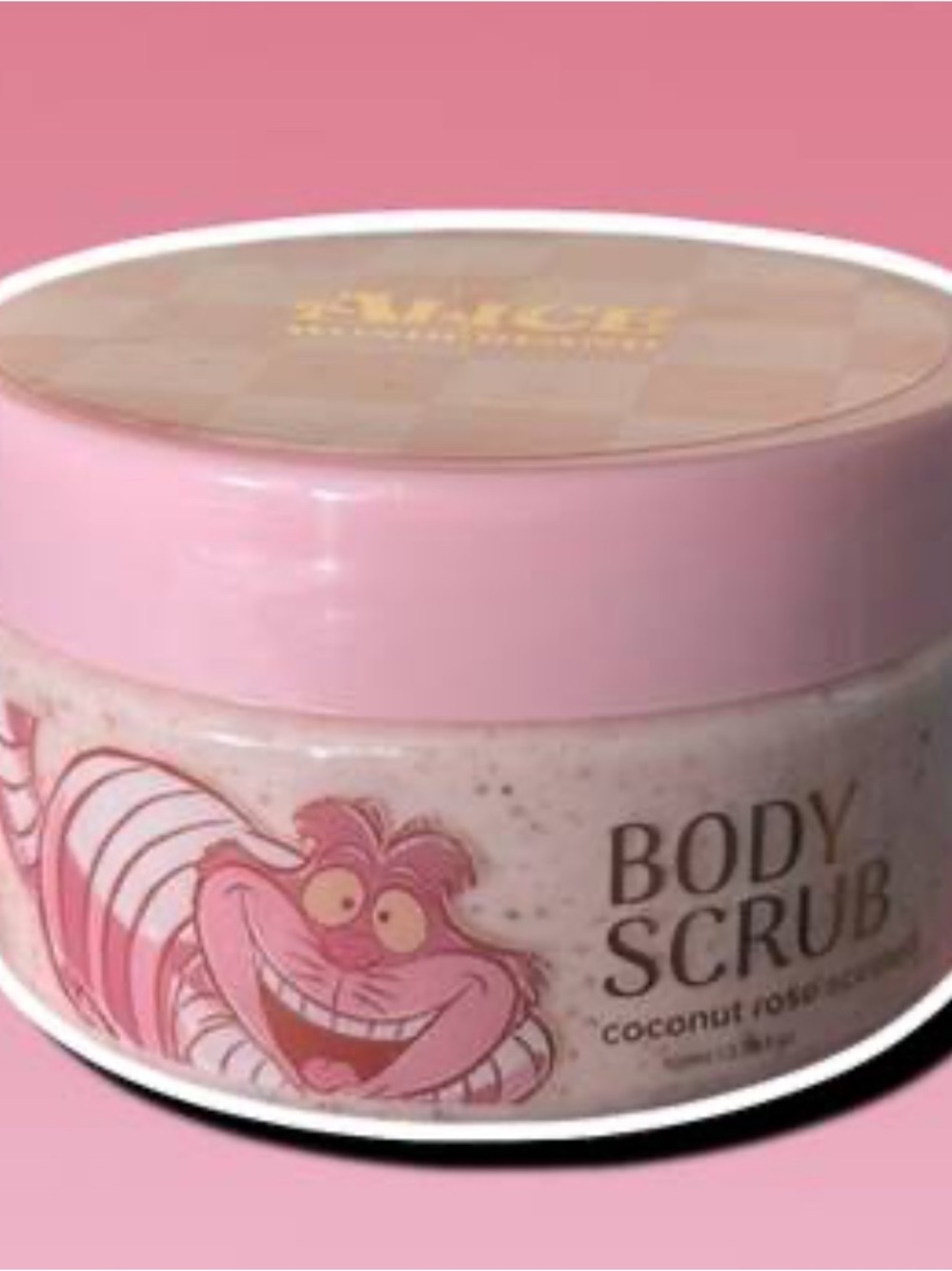 Alice in wonderland Body Scrub Coconut Rose